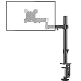 Bracwiser Brazo Monitor, Soporte para Monitor para Pantalla LED LCD de 13-32 Pulgadas, Altura Ajustable, VESA 75/100 mm, 2 Opciones de Montaje, Soporte Monitor Escritorio - MD7421