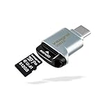 Integral Lector de Tarjetas Micro SD USB2.0/USB C Tipo C OTG Adaptador de Tarjeta de Memoria para Micro SD, microSDHC, microSDXC