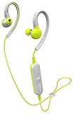 Pioneer SE-E6BT(Y) Auriculares deportivos inalámbricos in-ear (6 horas de reproducción, Bluetooth, IPX4, Pioneer Notification App), amarillo