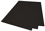 Texet - Tapa para encuadernación (100 unidades), color negro