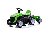 Tractor eléctrico para niños con Remolque 22W 3km/h