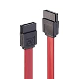 Lindy 33323 cable de SATA 0,2 m SATA 7-pin Rojo - Cable SATA (0,2 m, SATA III, SATA 7-pin, SATA 7-pin, Female connector / Female connector, Rojo)