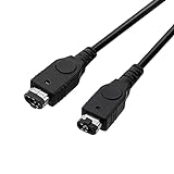 GBA SP Link Cable, 2 Jugadores Game Link Cable compatible con Nintendo Gameboy Advance SP/Gameboy Advance, 3.9ft Negro