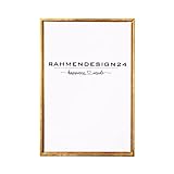 Rahmendesign24 Oslo Shadow Frame for Stretchers and Canvases, 80 x 120, Gold
