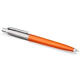Parker Jotter Originals Colección de bolígrafos, acabado clásico naranja, punta mediana, tinta azul, una unidad