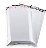Switory 100pc 48.3cmx61cm Grandes Bolsas para Envíos, Anuncios de correo de polietileno blanco, sobres de envío Sobres de correo Bolsas para embalaje