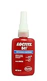 Henkel Loctite 641 - Compuesto de retención, resistencia media, fácil de desmontar, ajuste de rodamiento, pegamento de 50 ml, paquete de 40 unidades