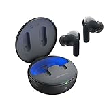 LG Tone Free DT90Q - Auriculares Bluetooth intrauditivos con Sonido Dolby Atmos, tecnología Meridian, ANC (cancelación de Ruido Activo) y UVnano+, Color Negro [año Modelo 2022]