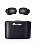 Auriculares Bluetooth, Bluedio T Elf2 Auriculares Inalámbricos Estéreo In-Ear Bluetooth 5.0 Auriculares, Cascos Inhalabricos, Control Táctil, Emparejamiento Fácil, Total de 35 Horas