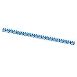 N/A 20 sztuk 8-calowych niebieskich etykiet pisakowych do kabli o średnicy 3,0–4,0 mm