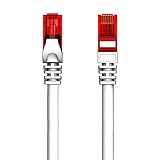Welly Enjoy wy40157 Cable de red de Cat.6 U/UTP Ethernet Gigabit LAN RJ45, 7 m de Largo, PVC, EL que, AWG 26/7, Gris