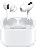 [Certificado Apple MFI] AirPods Wireless Earbuds, Auriculares Bluetooth Inalámbricos Auriculares Inalámbricos con Control Táctil, Reducción de Ruido, Micrófono Integrado y Caja de Carga Blanco