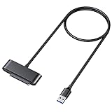 Адаптер Beikell SATA — USB 3.0, переходной кабель USB 3.0 — SATA III для 2.5-дюймовых твердотельных/жестких дисков, высокая скорость 5 Гбит/с, поддержка UASP/Trim/Smart, совместимость с Windows, Mac OS, Linux — кабель 0.5 м