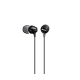 Sony MDR-EX15LP Auriculares In-Ear, Negro, 9 mm