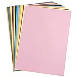 Carehabi - A4 80 g/m² 20 colores, 100 hojas de papel de color para fotocopiadora, papel de color para manualidades, manualidades, decoración, artesanía