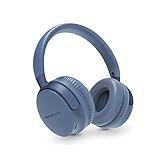 Energy Sistem Headphones Style 3 Denim Auriculares Inalámbricos Cascos Plegables (tecnología inalámbrica Bluetooth 5.1, Deep Bass, HQ Voice Calls, Long Battery Life: 25 h) - Azul