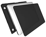 MyGadget Funda Dura Mate para Apple MacBook Pro Retina 15 Pulgadas 2012 - 2015- Case Plástico - Carcasa Hardshell / Cubierta Rígida - Cover Negro
