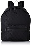 Guess Vice Compact Backpack, Bag Men, Black, Talla única