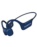 SANOTO Auriculares Conduccion Osea Open Ear Bluetooth 5.0 Inalambricos s y Resistentes al Sudor. Auriculares IPX7 Impermeable Deportivos Adecuados para Correr Fitness
