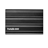 Portátil 2tb Disco Duro Externo, SSD móvil, SSD portátil, SSD Disco Duro Ultra - Delgado con Puerto USB 3.1 c, Adecuado para PC, portátil y Mac