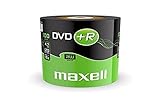 Maxell DVD+R - DVD+R vírgenes (4.7 GB, 120 Minutos, 100 Unidades)