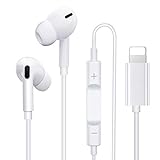 In-Ear Auriculares para iPhone 11 [Control de Volumen Micrófono Llamada] Auriculares de Cable Sonido Estéreo Auriculares Bluetooth Compatible para iPhone 12/11/XS/XR/X/8Plus/7Plus con Todos los iOS
