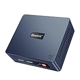 Beelink Business Mini Pc N5095 (4C/4T up to 2.9GHz) 8G RAM 256G SSD, Gigabit Ethernet, USB 3.0, 4K Dual HDMI Wi-Fi5 BT4.0, Auto Power On Wake On LAN, Reliable Office Mini Computer