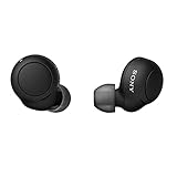 Sony WF-C500 - Auriculares 'True Wireless', Hasta 20 horas de autonomía con funda de carga, Compatible con Voice Assistant, Micrófono incorporado para llamadas telefónicas, Conexión Bluetooth, Negro