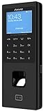 Anviz W2 Pro WiFi Control de accesos: biométrico, Tarjeta RFID y Pin, Linux, CPU 1 GHz, LCD TFT 2.8', TCP/IP, WiFi, Teclado táctil, Relay out, Door Contact/Switch/Door Bell, Wiegand In&out. Negro