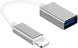 meloaudio Cable Adaptador OTG de USB para iPhone iPad iOS 13 Interfaz de Piano Micrófono Audio Teclado Batería Mezclador