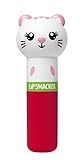 Lip Smacker - Колекція Lippy Pals Бальзам для губ - Бальзам для губ Kitten Girls - Смак кавуна - Подарунок друзям із фігурками тварин, макіяж для дівчаток - Один пакет Kitty