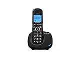 ALCATEL XL 595 B Negro, teléfono para Ancianos con Bloqueo de Llamadas intempestivas