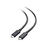 Cable Matters Cable Thunderbolt 4 USB-C Activo 40 Gbps con Carga de 100 W y vídeo 8K - Universalmente Compatible con USB-C, USB4 y Thunderbolt 3-2 Metros