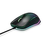 Energy Sistem ES Gaming Mouse ESG M3 Neon (Mirror Effect, USB Braided Cable, RGB LED Light, 7200 dpi)