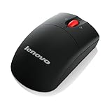 Lenovo Laser Wireless Mouse - Ratón óptico (RF inalámbrico, 1600 DPI, USB), negro