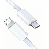 Cable Cargador Lightning De Carga Rápida para iPhone con 【Certificado Apple iPhone MFi】 Cable USB Tipo C a Lightning de 1M,1 Metro