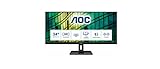 AOC Monitor Q34E2A- 34' WQHD, 75Hz, IPS, Adaptive Sync, 2560x1080, 300 cd/m, HDMI, Displayport 1x1.2