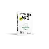 STEINBEIS N1, 100% ಮರುಬಳಕೆಯ ಕಾಗದ, A4, 80 g/m2, 500 ಹಾಳೆಗಳ ಪ್ಯಾಕ್