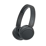 Sony WH-CH520 Auriculares Inalámbricos Bluetooth, hasta 50 Horas de Autonomía con Carga Rápida y Estilo Diadema, Negro (Reacondicionado)
