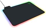 Razer Firefly V2 - Alfombrilla de ratón para videojuegos (microtexturizada, con iluminación RGB, compatible con Razer Chroma)