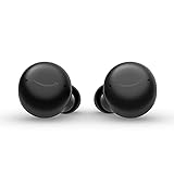 Echo Buds (2.ª generación) | Auriculares inalámbricos Bluetooth con Alexa, cancelación activa del ruido, micrófono integrado, IPX4 impermeable | Negro