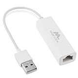 USB Adaptador Externo Ethernet de Red Alámbrica (LAN) de Mobi Lock Compatible con Macbook Air, Pro, iMac, Laptop, PC Ethernet USB compatible con Windows 10 / 8.1 / 8 / 7 / Vista / XP y Mac OSX 10.6 / 10.7 / 10.8 / 10.9 / 10.10