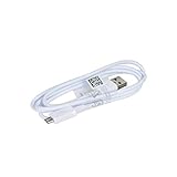 Galaxy S6 EDGE Cable 1.5 metro Data USB a Micro USB Original ECB-DU4EWE blanco
