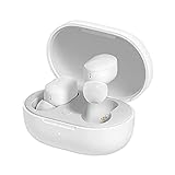 Para Redmi AirDots 3 Bluetooth inalámbrico 5.2 Auriculares de carga rápida estéreo Bass con micrófono manos libres Mi auriculares para iPhone (blanco)