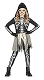 FIESTAS GUIRCA Disfraz de Esqueleto Fantasma Pirata para Niñas de 5-6 Años