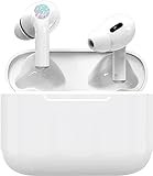 [Certificato MFi Apple] AirPods Auriculares Inalámbricos, In-Ear Auriculares Bluetooth 5.3 con HD Mic, Inalambricos Bluetooth, IP7 Impermeable Carga inalámbrica para iOS Android