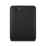 Western Digital Elements - Disco duro externo portátil de 1 TB con USB 3.0, color negro