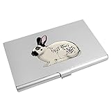 Porta-cartões de visita Azeeda 'English Spot Rabbit' (CH00030350)
