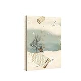 ZANZAN Cuadernos personalizados, cuadernos de dibujo B5, 200 páginas en blanco, cuaderno, cuaderno de tapa dura, libro de bocetos para la escuela, cuadernos de dibujo (color: cuaderno de bocetos)