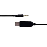 DSD TECH USB RS232 a Cable Serial de 3.5 mm con FTDI FT232RL Chip 6FT